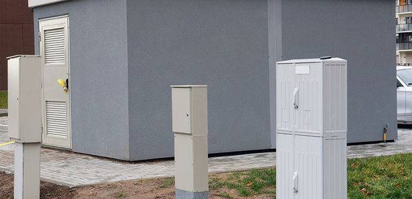 Trafo­stationen bei Elektro Zimmermann GmbH in Aschaffenburg