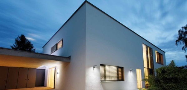 Außen­beleuchtung bei Elektro Zimmermann GmbH in Aschaffenburg