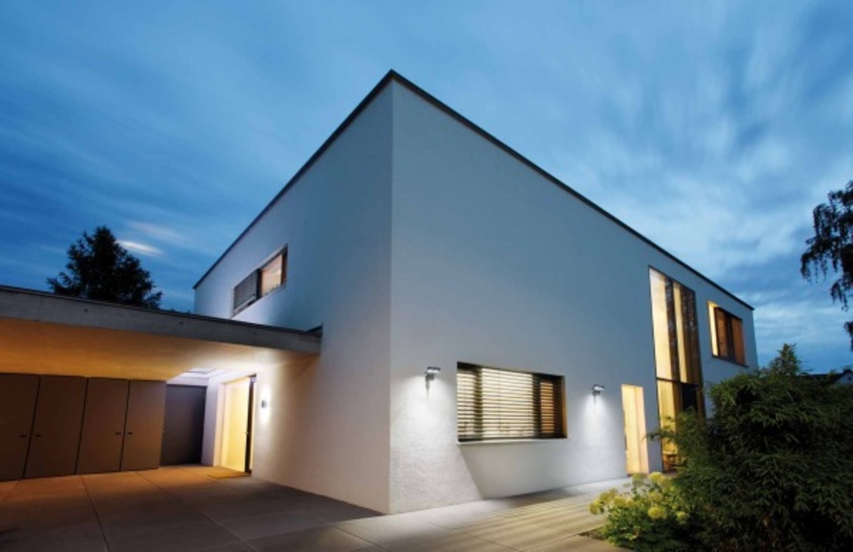 Aussenbeleuchtung bei Elektro Zimmermann GmbH in Aschaffenburg
