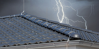 Äußerer Blitzschutz bei Elektro Zimmermann GmbH in Aschaffenburg